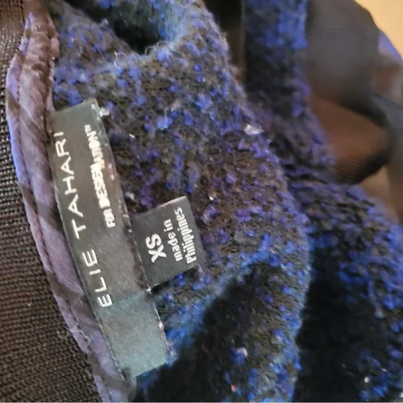 Elie Tahari Mock Layer Sweater XS - Picture 5 of 12